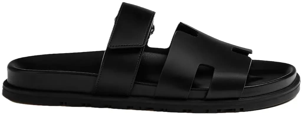 Dép Hermes Chypre Sandal 'Noir' H222000ZH01390 Dép Hermes Chypre Sandal 'Noir' H222000ZH01390