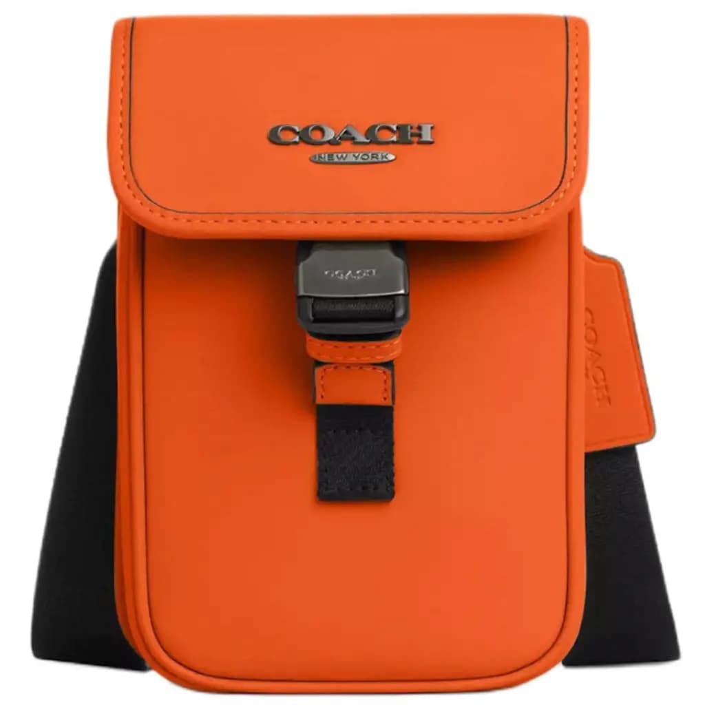Túi Coach Racer 11 Calfskin Phone Bag 'Orange' CAJ42-QBQSR Túi Coach Racer 11 Calfskin Phone Bag 'Orange' CAJ42-QBQSR