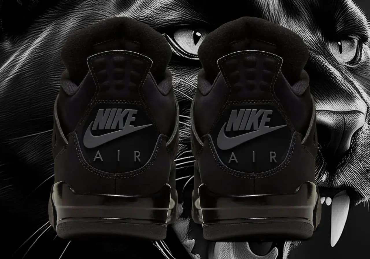 Air Jordan 4 “Black Cat” trở lại cùng Nike Air vào tháng 11 năm 2025 Air Jordan 4 “Black Cat” trở lại cùng Nike Air vào tháng 11 năm 2025