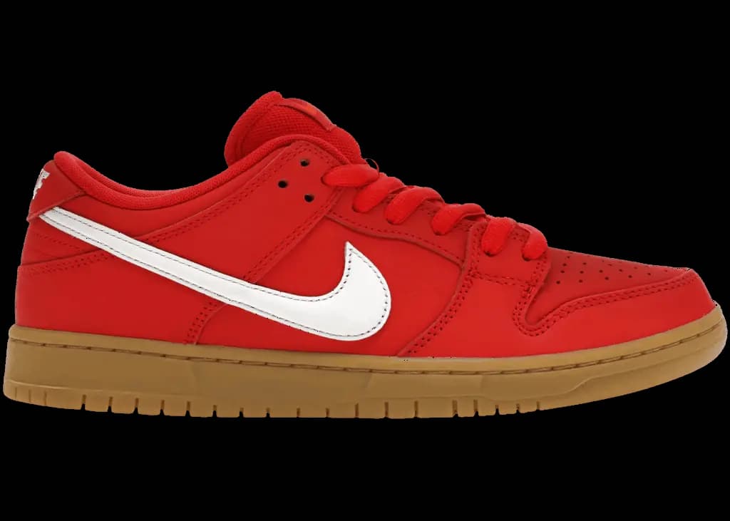 Giày Nike SB Dunk Low University 'Red Gum' FJ1674-600 Giày Nike SB Dunk Low University 'Red Gum' FJ1674-600
