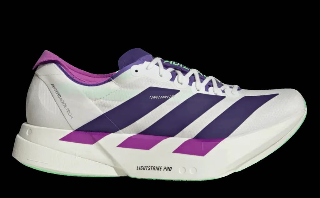 Giày Adidas Adizero Adios Pro 4 'White Purple' JR1656 Giày Adidas Adizero Adios Pro 4 'White Purple' JR1656