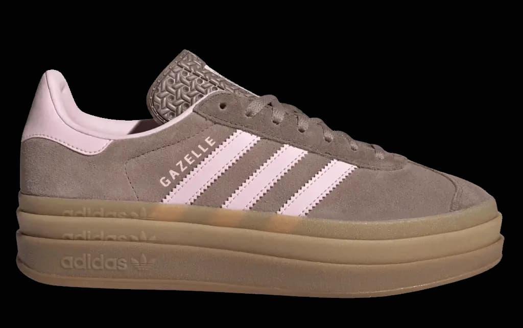 Giày Adidas Gazelle Bold 'Trace Brown' JQ6436 Giày Adidas Gazelle Bold 'Trace Brown' JQ6436