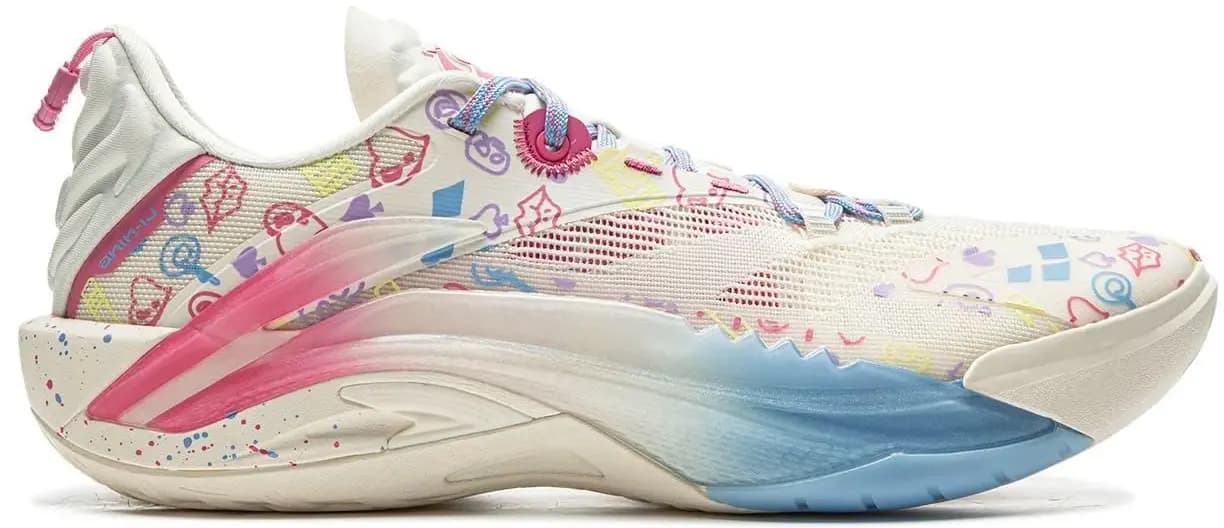 Giày Lining Bad5 Guerrila 1 Super 'Blue Pink' ABFV005-2V Giày Lining Bad5 Guerrila 1 Super 'Blue Pink' ABFV005-2V
