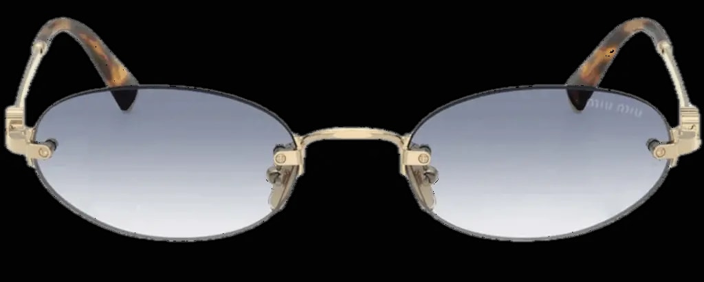 Kính Miu Miu Logo Sunglasses 'Indigo' 0MU-A54S-ZVN80O Kính Miu Miu Logo Sunglasses 'Indigo' 0MU-A54S-ZVN80O