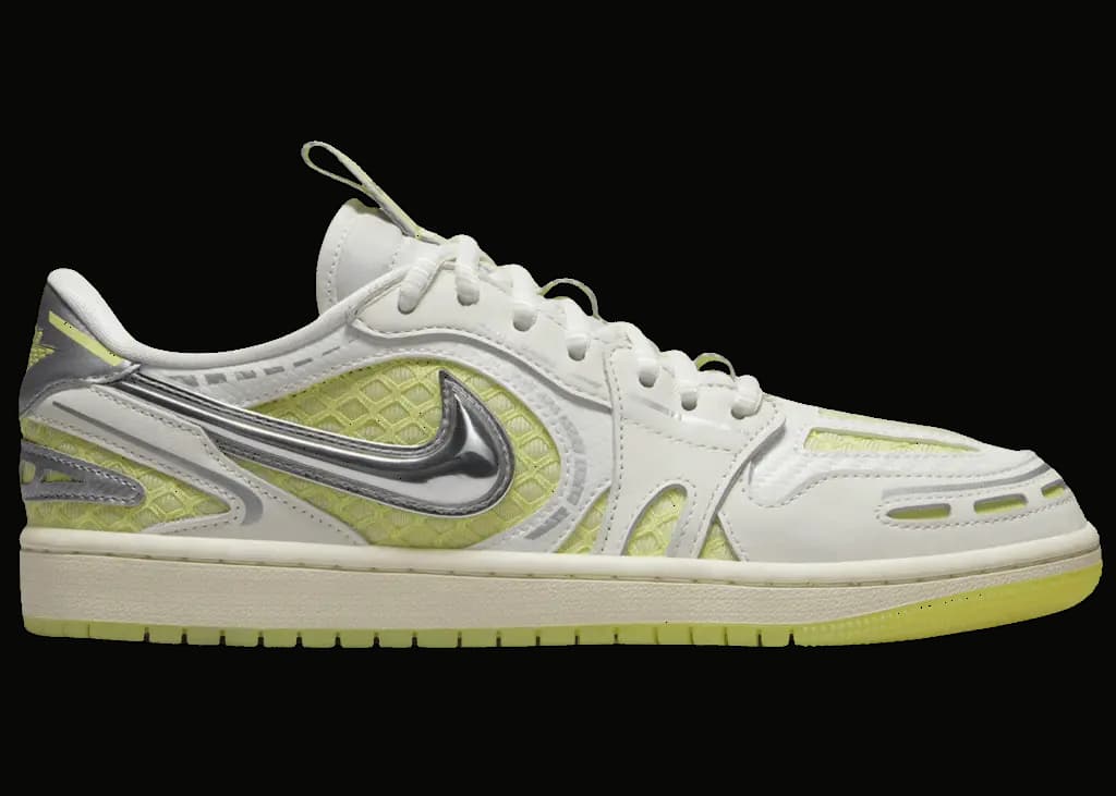 Giày Nike Air Jordan 1 Low 'Sail Luminous Green' HQ2186-130 Giày Nike Air Jordan 1 Low 'Sail Luminous Green' HQ2186-130