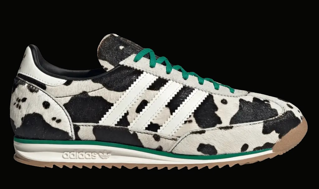 Giày Adidas SL 72 OG 'Cow Print Black White' JR1639 — kich-thuoc: 36 2/3 Giày Adidas SL 72 OG 'Cow Print Black White' JR1639 — kich-thuoc: 36 2/3