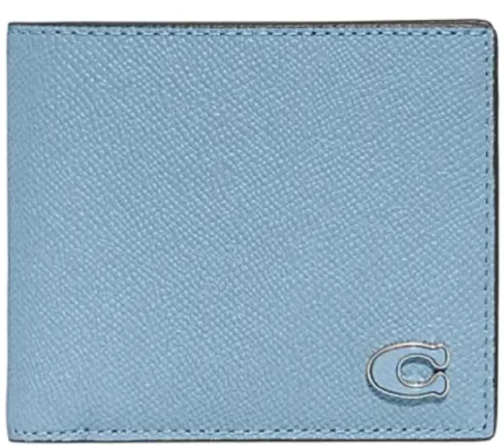 Ví Coach Billfold Wallet Leather 'Blue' CJ883-POL Ví Coach Billfold Wallet Leather 'Blue' CJ883-POL