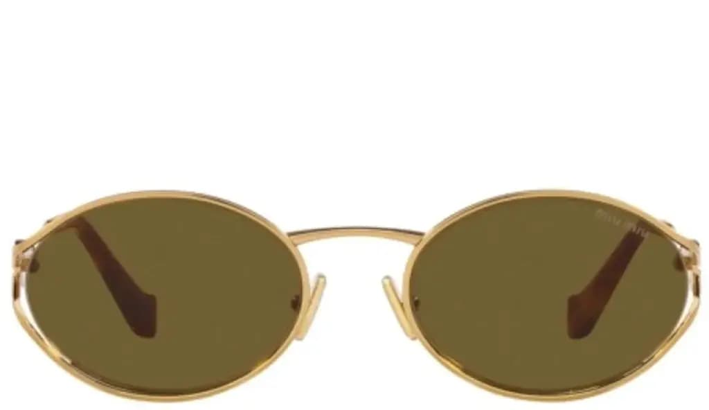 Kính Miu Miu Sunglasses 'Brass Gold' MU 52YS-7OE01T Kính Miu Miu Sunglasses 'Brass Gold' MU 52YS-7OE01T