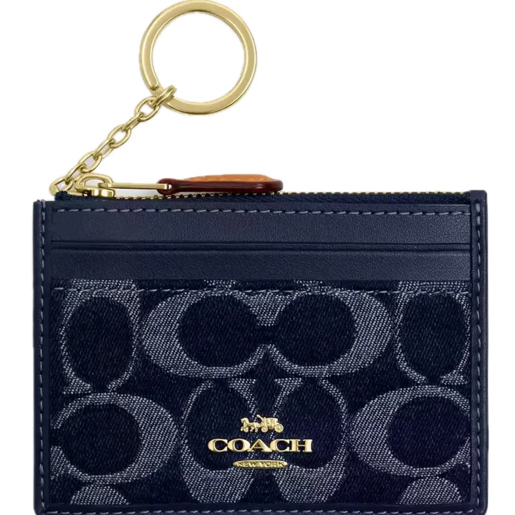 Ví Coach Mini Skinny Id Case 'Denim' CZ464-IMXIA Ví Coach Mini Skinny Id Case 'Denim' CZ464-IMXIA