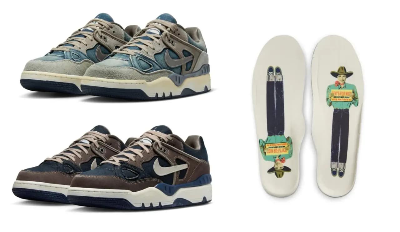 Air Force 3 trở lại trong bản hợp tác Levi’s x Nigo x Nike Air Force 3 trở lại trong bản hợp tác Levi’s x Nigo x Nike