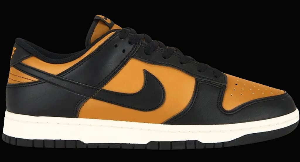 Giày Nike Dunk Low Retro 'Desert Ochre Black' HF5441-701 Giày Nike Dunk Low Retro 'Desert Ochre Black' HF5441-701