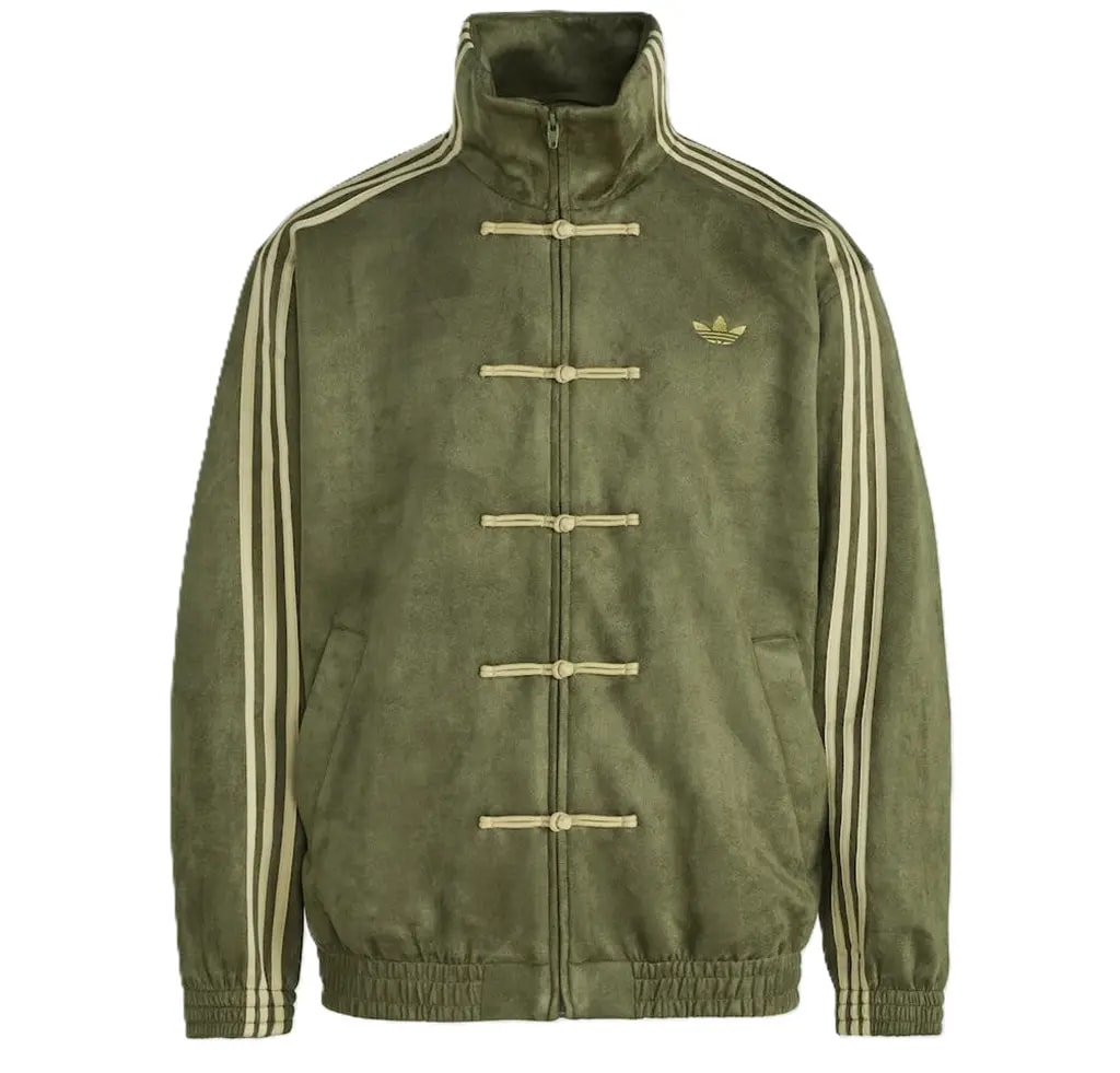 Áo Adidas Chinese Frog Button Jacket 'Green' KT3847 — kich-thuoc: S Áo Adidas Chinese Frog Button Jacket 'Green' KT3847 — kich-thuoc: S