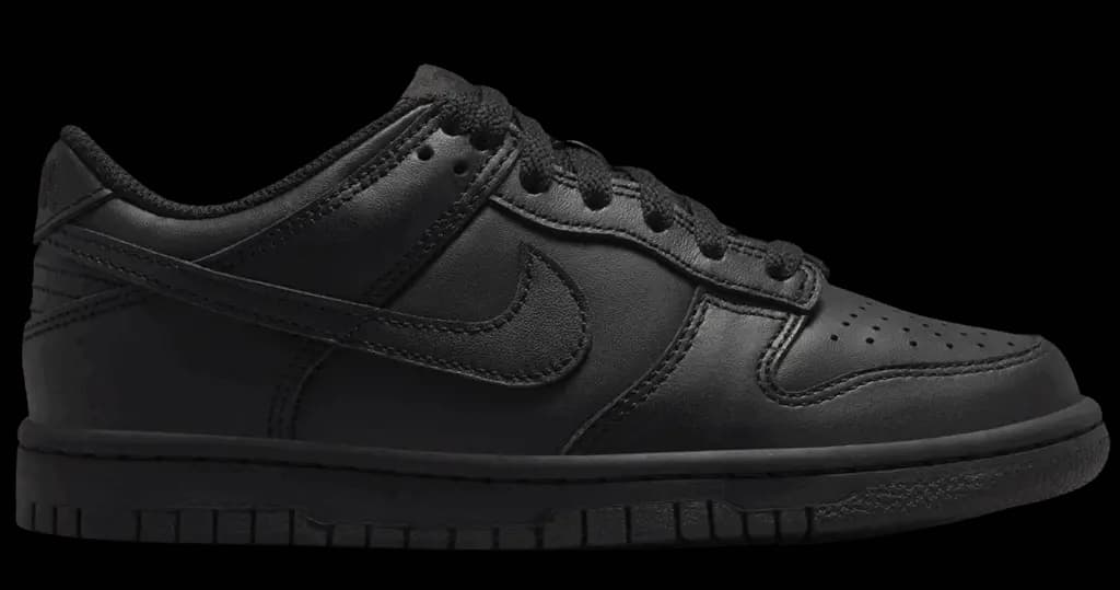 Giày Nike Air Jordan 1 Low 'Black' 553560-093 Giày Nike Air Jordan 1 Low 'Black' 553560-093