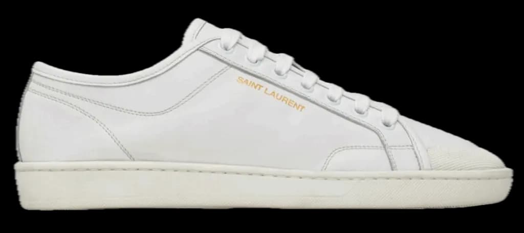 Giày Saint Laurent Flat 'White' 81950100N009030 Giày Saint Laurent Flat 'White' 81950100N009030
