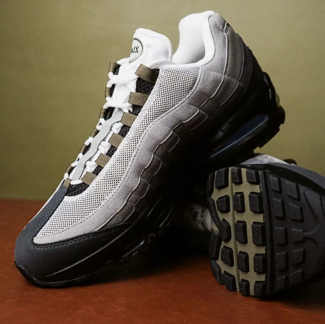 Nike Air Max 95 Big Bubble OG 'Medium Olive' ra mắt vào mùa thu 2025 Nike Air Max 95 Big Bubble OG 'Medium Olive' ra mắt vào mùa thu 2025
