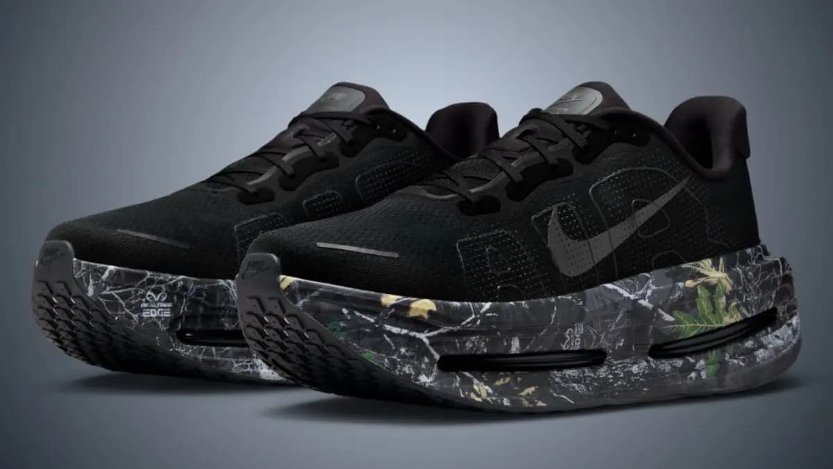Nike che giấu bộ sưu tập giày chạy bộ dưới lớp họa tiết Camo Realtree đen toàn bộ Nike che giấu bộ sưu tập giày chạy bộ dưới lớp họa tiết Camo Realtree đen toàn bộ