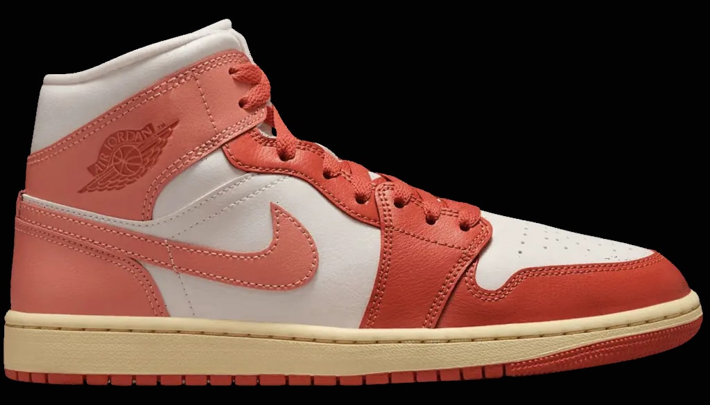 Giày Nike Air Jordan 1 Mid 'Madder Root' BQ6472-180 — kich-thuoc: 36-5 Giày Nike Air Jordan 1 Mid 'Madder Root' BQ6472-180 — kich-thuoc: 36-5