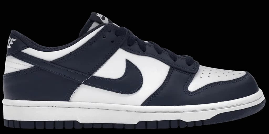 Giày Nike Dunk Low 'White Midnight Navy' FB9109-116 Giày Nike Dunk Low 'White Midnight Navy' FB9109-116