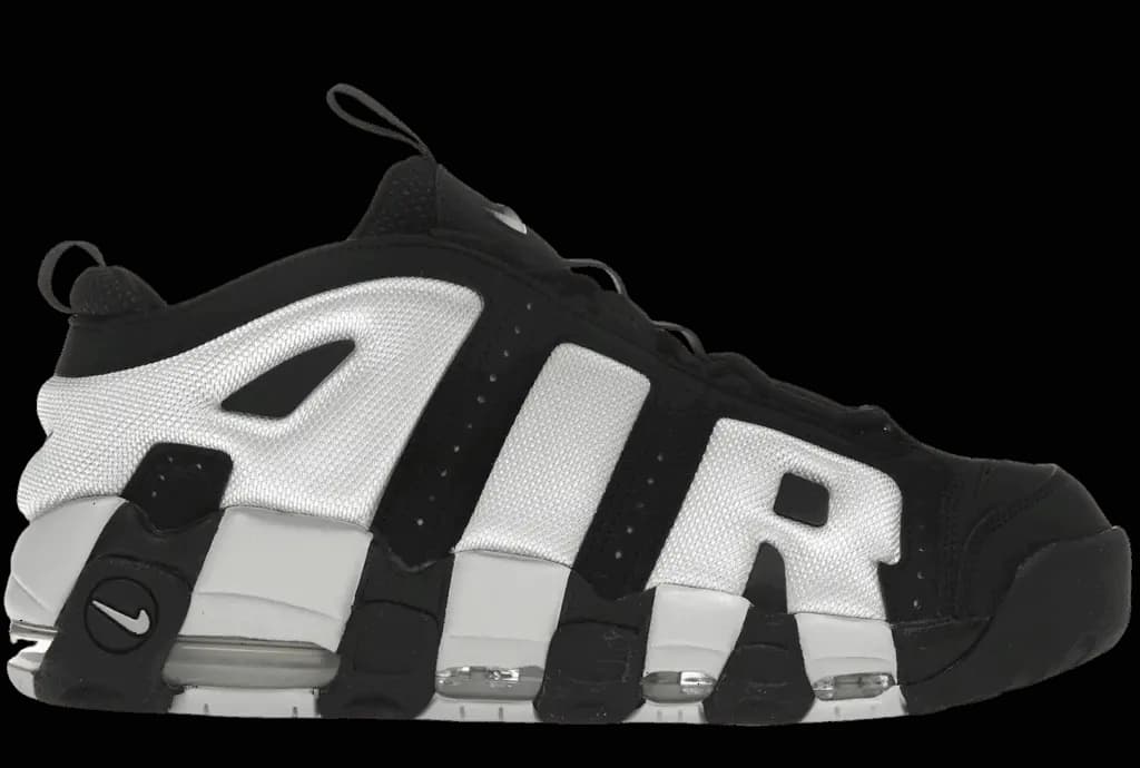 Giày Nike Air More Uptempo Low 'Black Photon Dust' FZ3055-001 Giày Nike Air More Uptempo Low 'Black Photon Dust' FZ3055-001