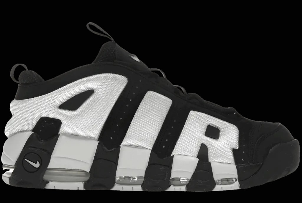 Giày Nike Air More Uptempo Low 'Black Photon Dust' FZ3055-001 — kich-thuoc: 40.5 Giày Nike Air More Uptempo Low 'Black Photon Dust' FZ3055-001 — kich-thuoc: 40.5