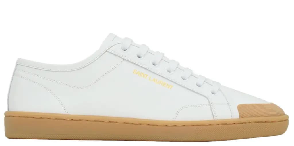 Giày Saint Laurent Gym 'Blanc Optique' 83992100N009030 Giày Saint Laurent Gym 'Blanc Optique' 83992100N009030
