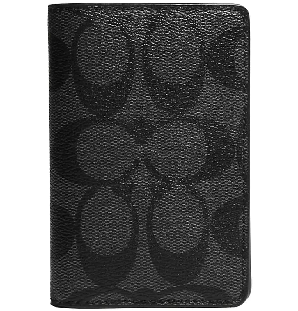 Ví Coach Id Wallet 'Black' CJ753-QBMI5 Ví Coach Id Wallet 'Black' CJ753-QBMI5