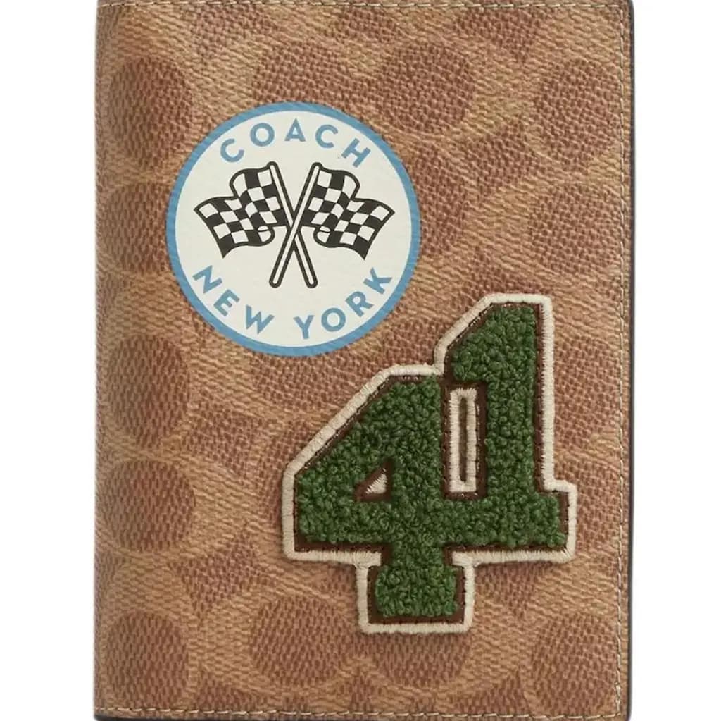 Ví Coach Mini Card Holder 'Brown' CY903-QBTAM Ví Coach Mini Card Holder 'Brown' CY903-QBTAM