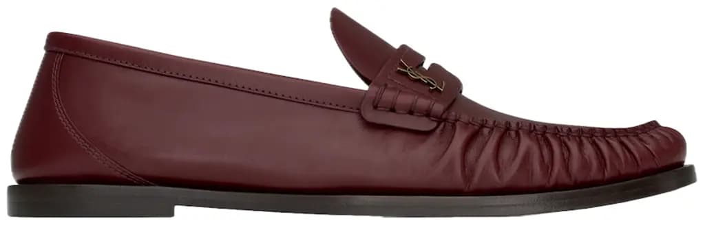 Giày Saint Laurent Loafers ‘Vendome Red’ 820648AAELH6826 Giày Saint Laurent Loafers ‘Vendome Red’ 820648AAELH6826