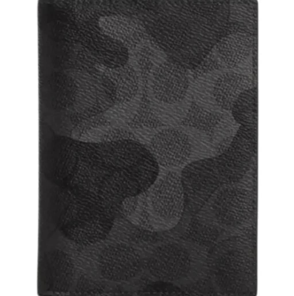Ví Coach Passport Card Case 'Khaki' CX878-QBGRM Ví Coach Passport Card Case 'Khaki' CX878-QBGRM
