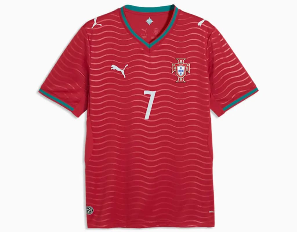 Áo Puma Portugal National Team Cr7 Jersey 2026 'Red' 788141-77 Áo Puma Portugal National Team Cr7 Jersey 2026 'Red' 788141-77