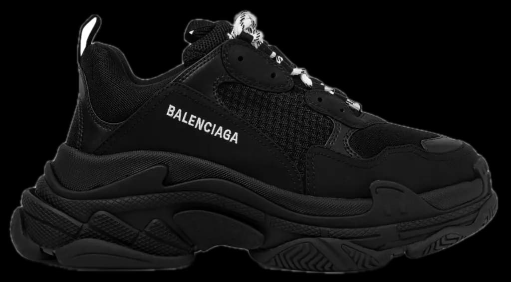 Giày Balenciaga Triple S 'Black' 524036W2CA11000 Giày Balenciaga Triple S 'Black' 524036W2CA11000