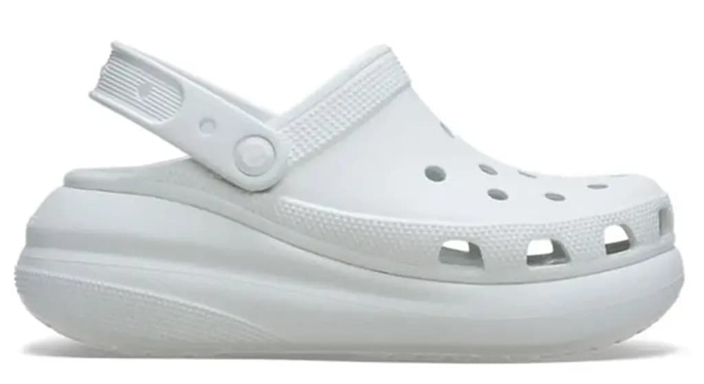 Dép Crocs Crush Clog 'Light Grey' 207521-1NK Dép Crocs Crush Clog 'Light Grey' 207521-1NK
