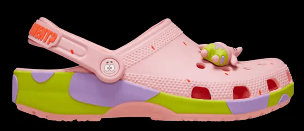 Dép Crocs Classic Clog Spongebob Patrick Melon 'Pink' 209479-737 Dép Crocs Classic Clog Spongebob Patrick Melon 'Pink' 209479-737