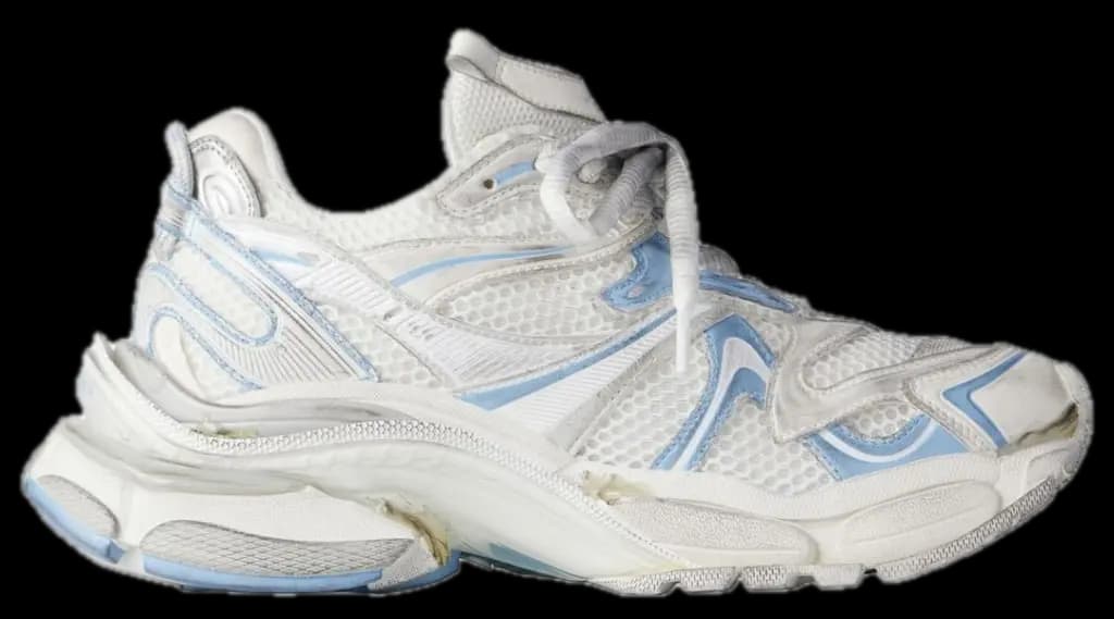 Giày Balenciaga Runner 2.0 'White Blue' 779064W3RXP9041 Giày Balenciaga Runner 2.0 'White Blue' 779064W3RXP9041