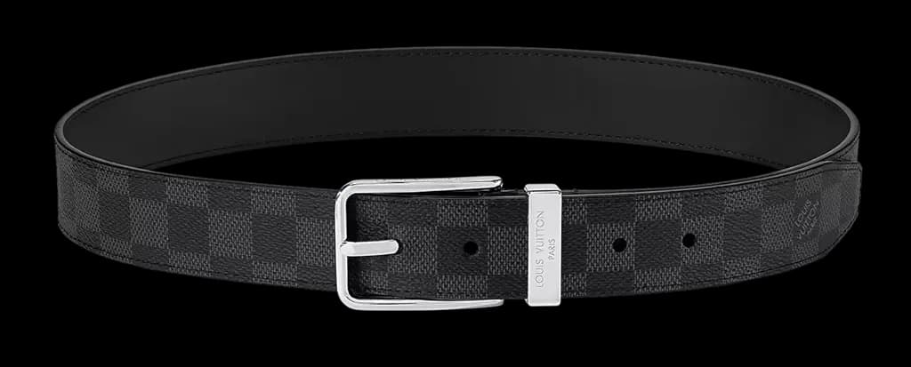 Thắt Lưng Louis Vuitton Pont Neuf 35MM Belt 'Graphite' M8200Q Thắt Lưng Louis Vuitton Pont Neuf 35MM Belt 'Graphite' M8200Q