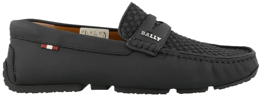 Giày Bally Pikat Leather Loafers ‘Black’ 6225977 Giày Bally Pikat Leather Loafers ‘Black’ 6225977