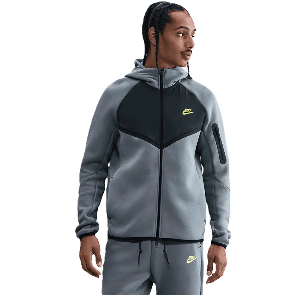 Áo Nike Tech Fleece Windrunner Jacket 'Cool Grey' IH4302-065 — kich-thuoc: L Áo Nike Tech Fleece Windrunner Jacket 'Cool Grey' IH4302-065 — kich-thuoc: L