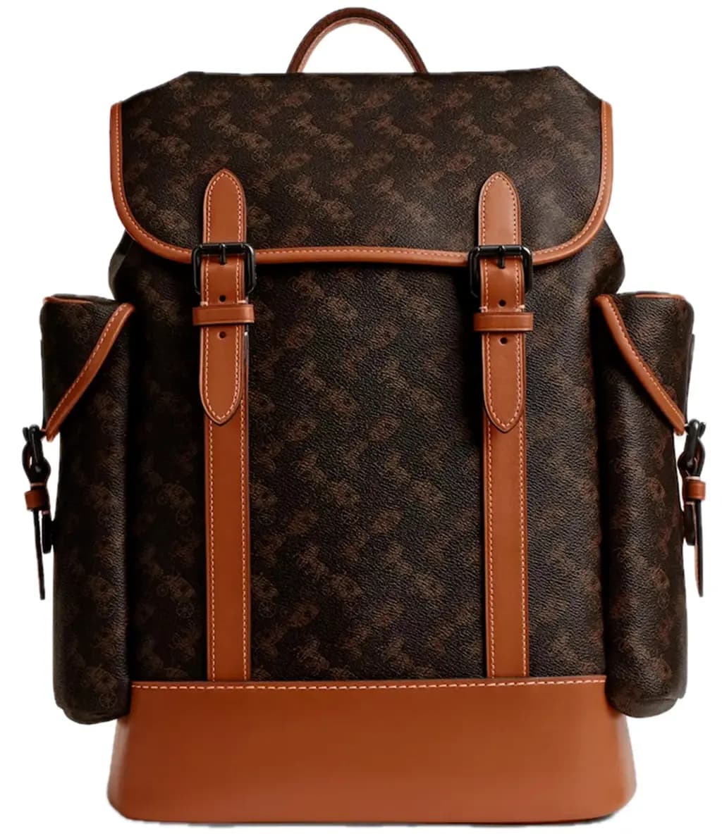 Balo Coach Hitch Backpack 'Horse And Carriage Print' CV987-A7U Balo Coach Hitch Backpack 'Horse And Carriage Print' CV987-A7U