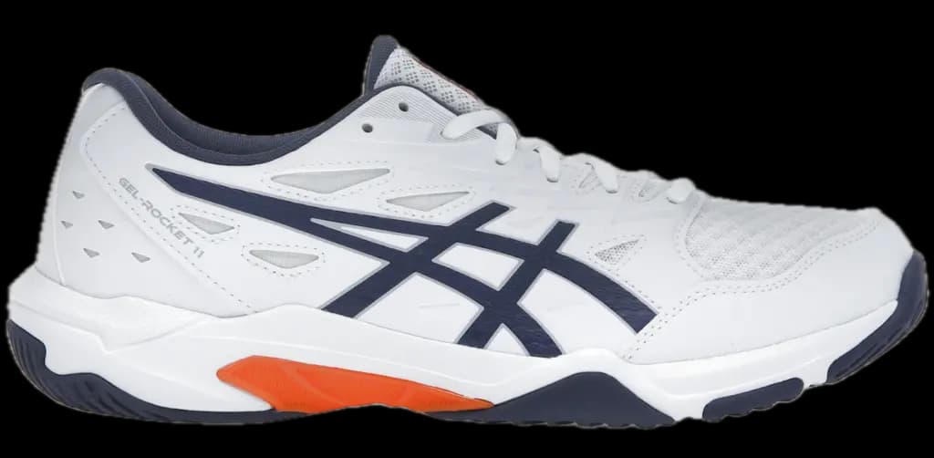 Giày Asics Gel-Rocket 11 'White Indigo Fog' 1071A091-104 Giày Asics Gel-Rocket 11 'White Indigo Fog' 1071A091-104