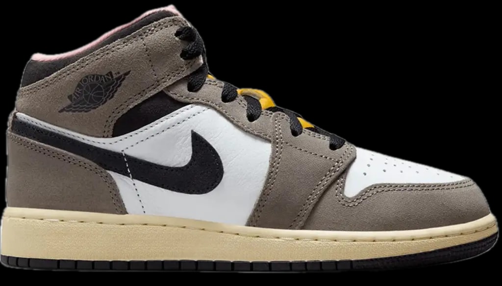 Giày Nike Air Jordan 1 Mid SE 'White Cave Stone' HQ2014-100 — kich-thuoc: 36.5 Giày Nike Air Jordan 1 Mid SE 'White Cave Stone' HQ2014-100 — kich-thuoc: 36.5