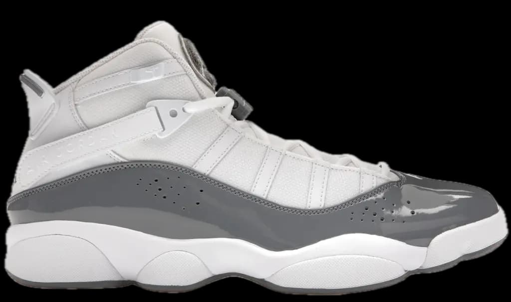 Giày Nike Air Jordan 6 Rings 'White Cool Grey' 322992-121 Giày Nike Air Jordan 6 Rings 'White Cool Grey' 322992-121