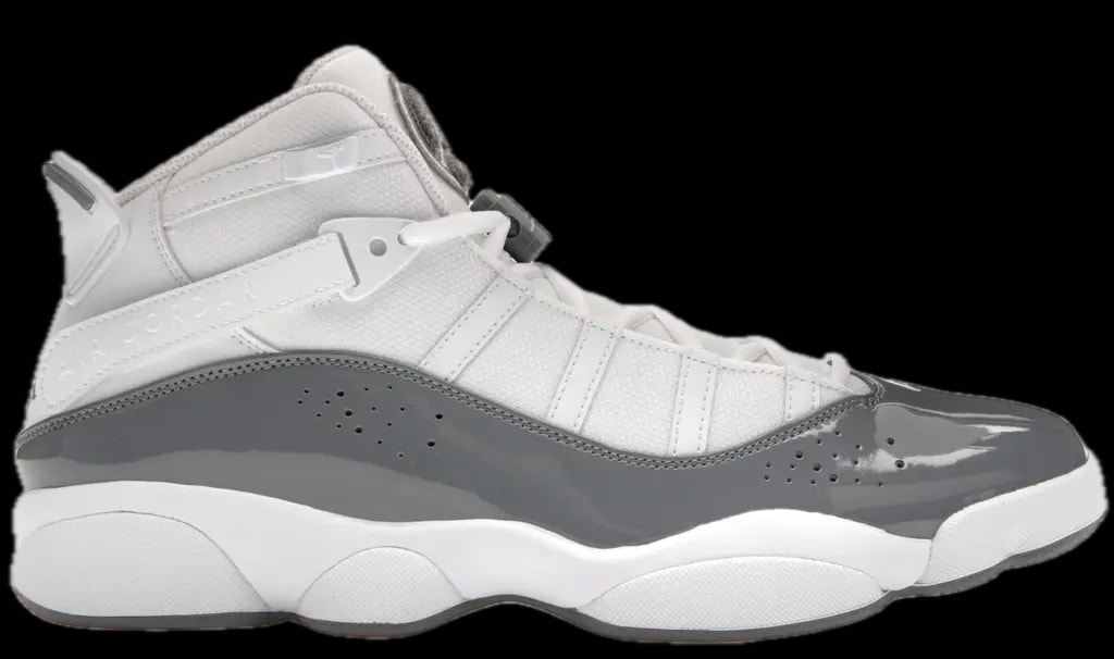 Giày Nike Air Jordan 6 Rings 'White Cool Grey' 322992-121 — kich-thuoc: 40.5 Giày Nike Air Jordan 6 Rings 'White Cool Grey' 322992-121 — kich-thuoc: 40.5