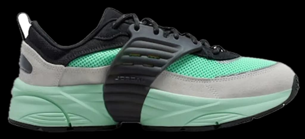 Giày Nike Air Jordan Trunner 'Black Grey Green Glow' IB3722-004 Giày Nike Air Jordan Trunner 'Black Grey Green Glow' IB3722-004