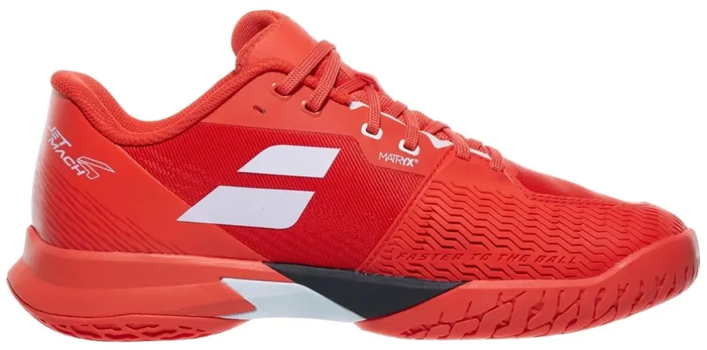 Giày Babolat Jet Mach 4 All Court 'Red' 30S26629B-5050 — kich-thuoc: 40 Giày Babolat Jet Mach 4 All Court 'Red' 30S26629B-5050 — kich-thuoc: 40