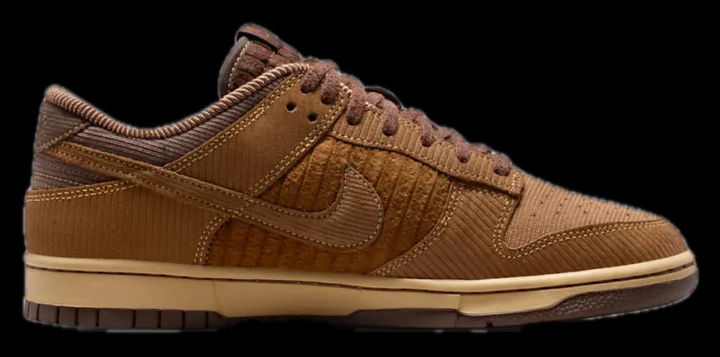Giày Nike Corduroy Dunk Low 'Light British Tan' IB7746-200 Giày Nike Corduroy Dunk Low 'Light British Tan' IB7746-200