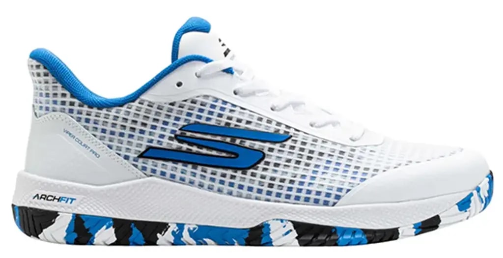 Giày Skechers Viper Court Pro 2.0 'White Blue' 172069-WBL — kich-thuoc: 37 Giày Skechers Viper Court Pro 2.0 'White Blue' 172069-WBL — kich-thuoc: 37