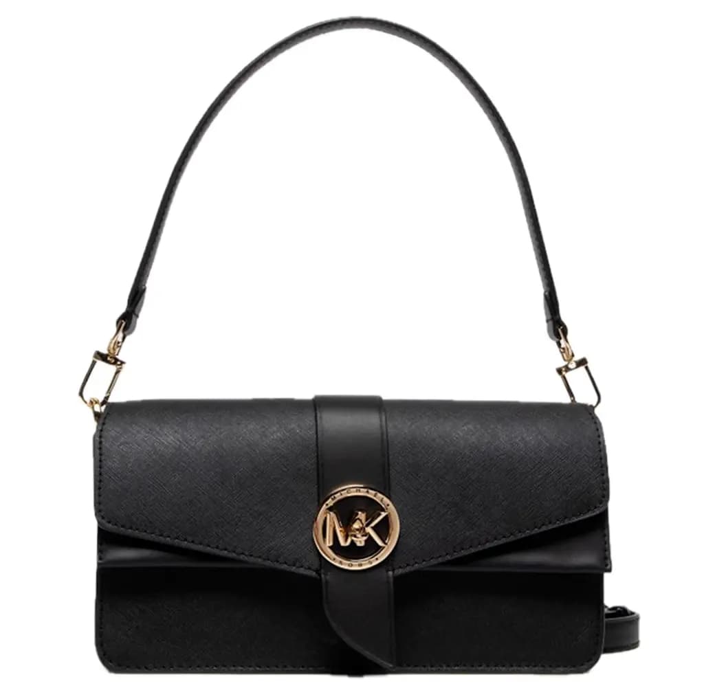 Túi Nữ Michael Kors Greenwich Medium Saffiano 'Black' 30H1GGRL2L-001 Túi Nữ Michael Kors Greenwich Medium Saffiano 'Black' 30H1GGRL2L-001