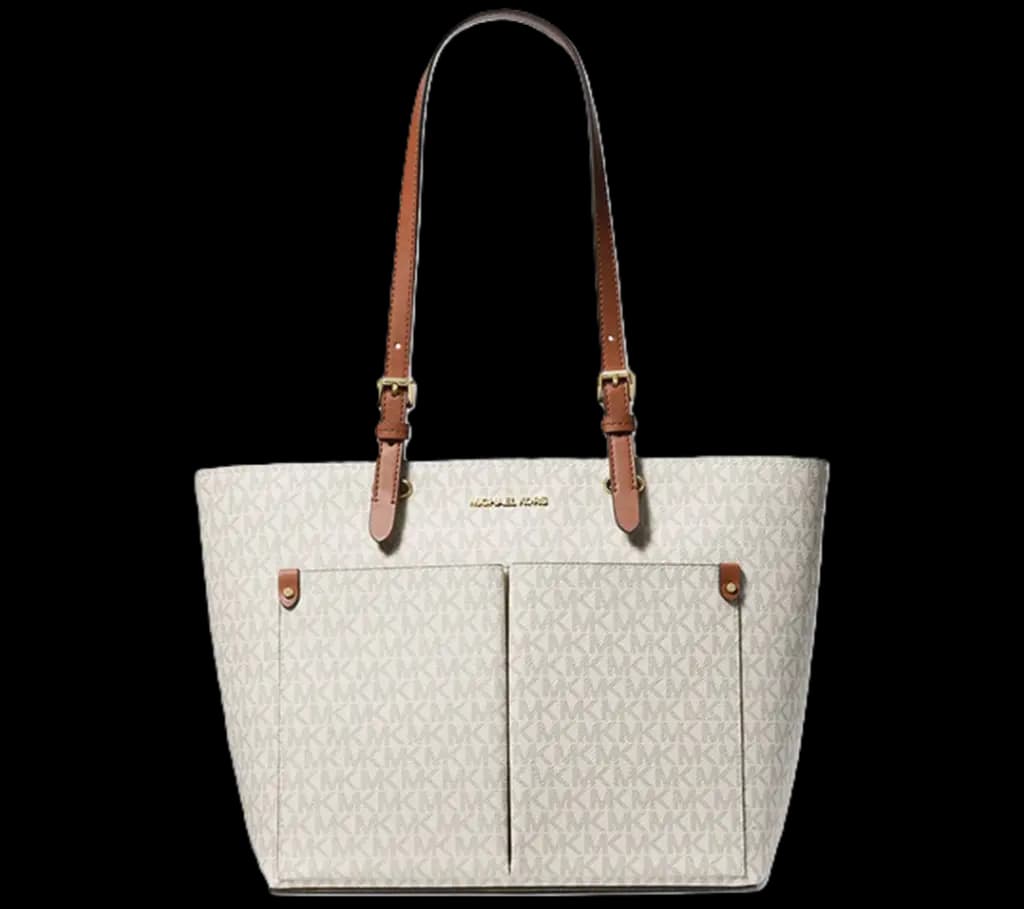 Túi Michael Kros Jet Set Medium Logo Pocket Tote Bag ‘Vanilla’ 35F3GTVT3B-VANILLA Túi Michael Kros Jet Set Medium Logo Pocket Tote Bag ‘Vanilla’ 35F3GTVT3B-VANILLA