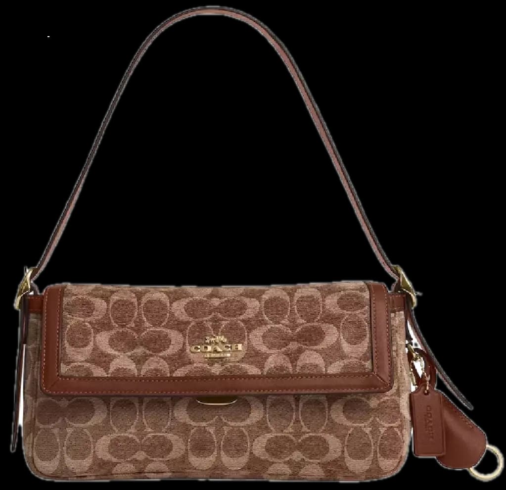 Túi Coach Etta Small Flap Shoulder Bag ‘Brown’ CCV65-IMYN0 Túi Coach Etta Small Flap Shoulder Bag ‘Brown’ CCV65-IMYN0