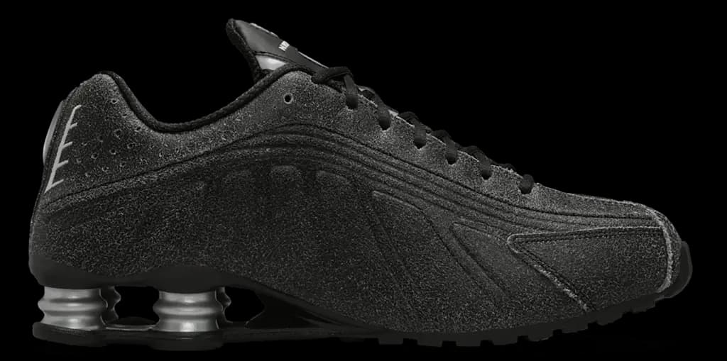 Giày Nike Shox R4 'Black Distressed Leather' IO4544-002 Giày Nike Shox R4 'Black Distressed Leather' IO4544-002